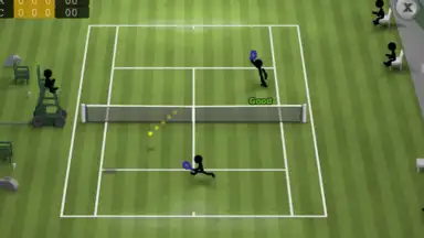 Screenshot von Stickman Tennis 3
