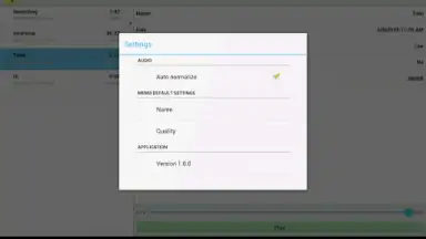 Screenshot von Audio Memos 1