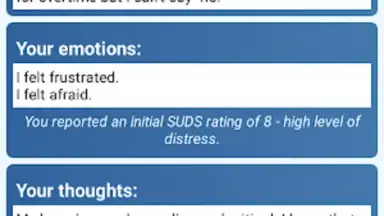 Screenshot von Cognitive Diary CBT Self-Help 11