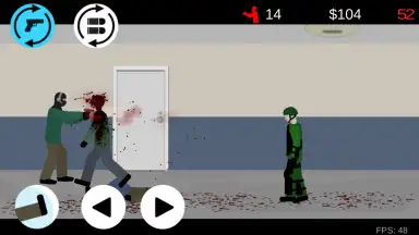 Screenshot von Flat Zombies: Cleanup and Defense 10
