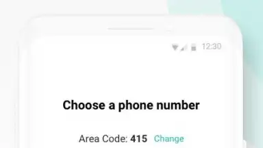 Screenshot von 2ndLine Second Phone Number 1