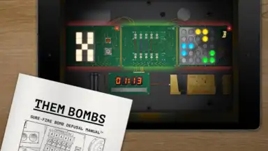 Screenshot von Them Bombs: co-op board game 3