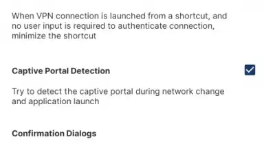 Screenshot von OpenVPN Connect 13