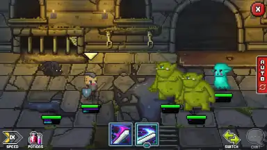 Screenshot von Bit Heroes 4