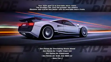 Screenshot von Drift Ride - Traffic Racing 1