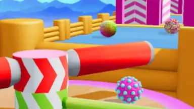 Screenshot von Candy Ball Run - Rolling Games 3