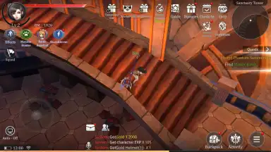 Screenshot von Hero Glory: Descending World 4