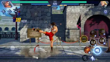 Screenshot von The King of Fighters ARENA 11