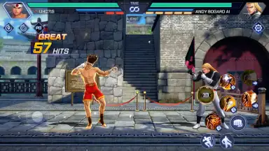 Screenshot von The King of Fighters ARENA 5