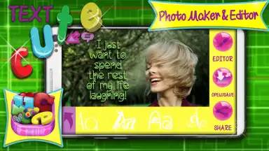 Screenshot von Cute Text Photo Maker and Editor 2