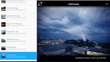 Screenshot von WD My Cloud 6