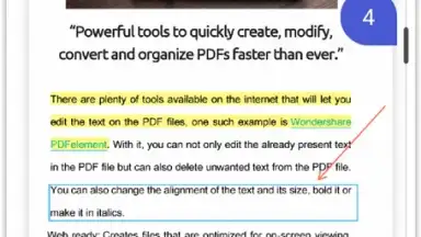 Screenshot von PDFelement - PDF Reader and Annotator 16