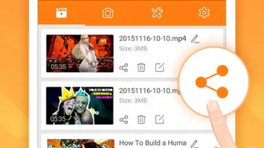 Screenshot von DU Recorder 3