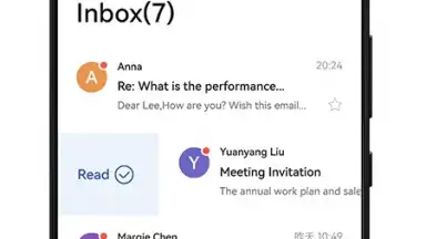 Screenshot von Petal Mail 2
