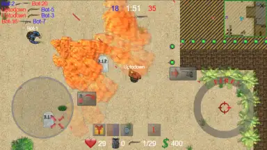 Screenshot von 2D Strike 8