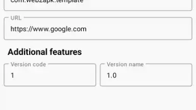 Screenshot von Website to App Converter 4