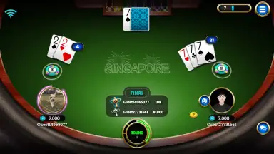 Screenshot von BlackJack 21 8