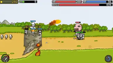 Screenshot von Grow Castle 4