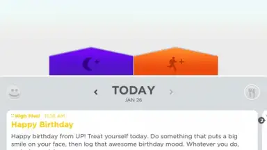 Screenshot von UP by Jawbone 4