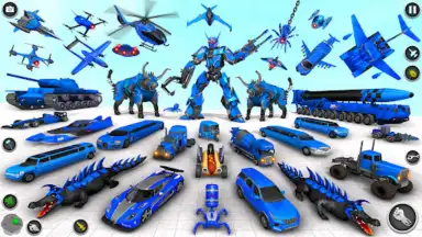 Screenshot von Bull Robot Car Game: Robot Game 6