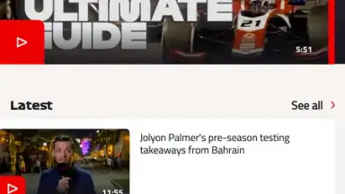 Screenshot von Official F1 ® App 12