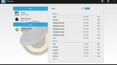 Screenshot von Superuser (for Android 4) 7