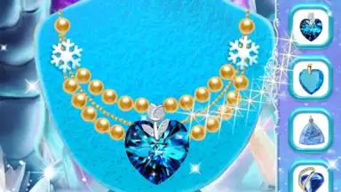 Screenshot von Ice Queen Makeup Dress Up 3