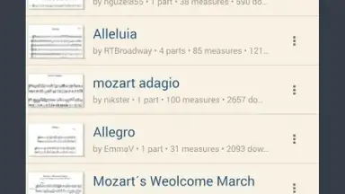 Screenshot von MuseScore 14