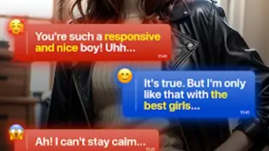 Screenshot von Flirtly - AI Girl 1