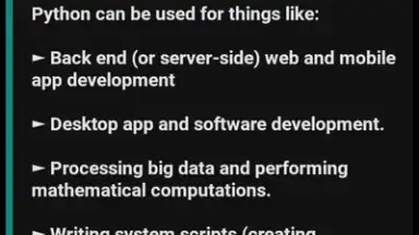 Screenshot von Python 3 2