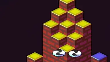 Screenshot von Q*bert 1