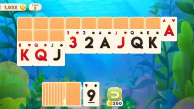 Screenshot von Undersea Solitaire Tripeaks 4