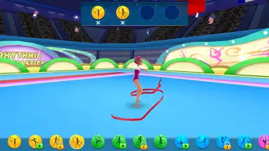 Screenshot von Rhythmic Gymnastics Dream Team 6