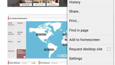 Screenshot von Canon Print Service 5