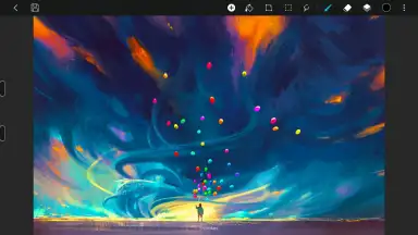 Screenshot von Huion Sketch 3