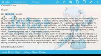 Screenshot von Jota+ 16