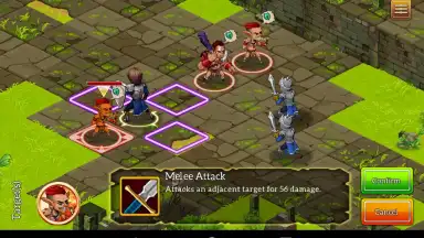 Screenshot von Dragonfall Tactics 1