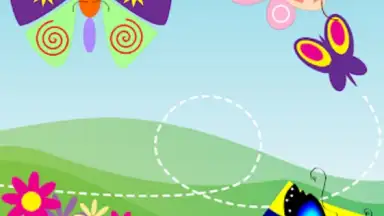 Screenshot von Butterfly Flower for DoodleTex 2