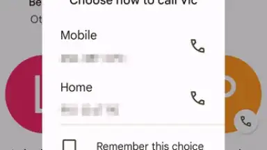Screenshot von Phone by Google 1