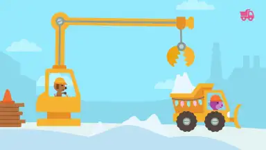 Screenshot von Sago Mini Holiday Trucks and Diggers 4
