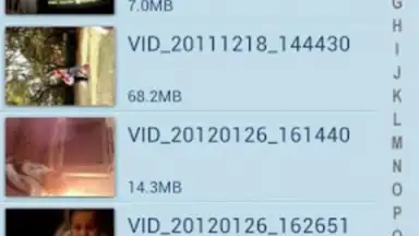 Screenshot von HD Video Player 4