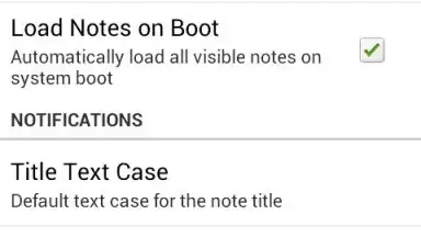 Screenshot von Notification Agenda 1