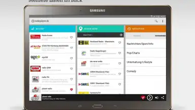 Screenshot von radioplayer 10