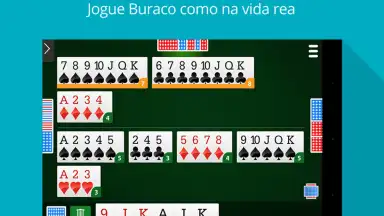 Screenshot von Buraco Canastra 10