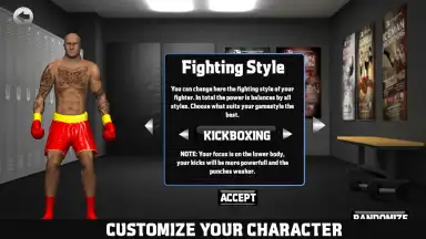 Screenshot von Kickboxing - Road To Champion Pro 4