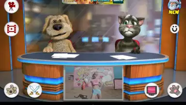 Screenshot von Talking Tom and Ben News Free 5