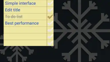 Screenshot von Note To Do. Widget 3