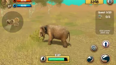 Screenshot von Wild Elephant Sim 3D 2