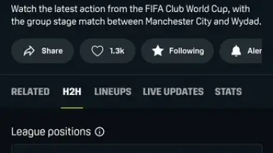 Screenshot von DAZN 8