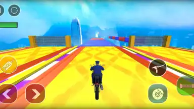 Screenshot von Police Bike Stunts Games 14